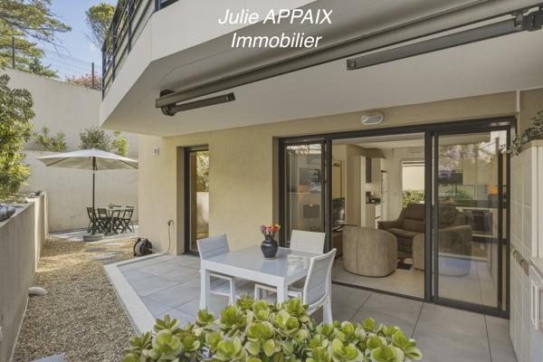 SAINT RAPHAEL, BEAU RIVAGE, APPARTEMENT DEUX PIECES AVEC GARAGE DANS RESIDENCE DE STANDING
