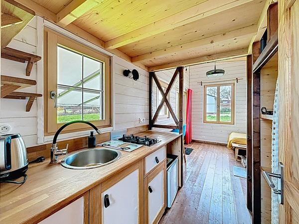 À Vendre : Terrain de loisir avec Tiny House ? Chambellay