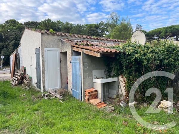 Maison à vendre  1 pièce - 45 m2 ST GEORGES D OLERON - 17