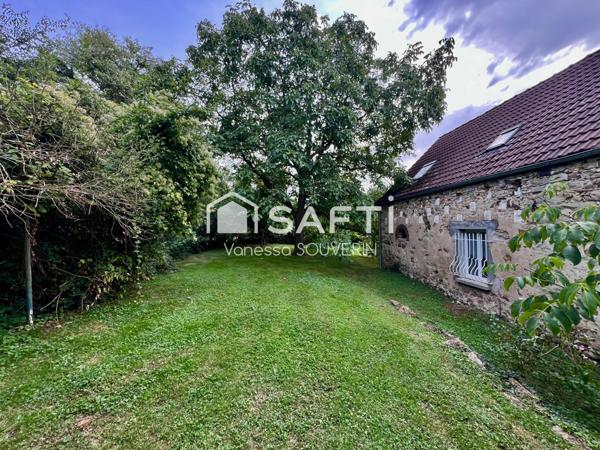 Deux maisons avec grange sur 1780 m2 de terrain