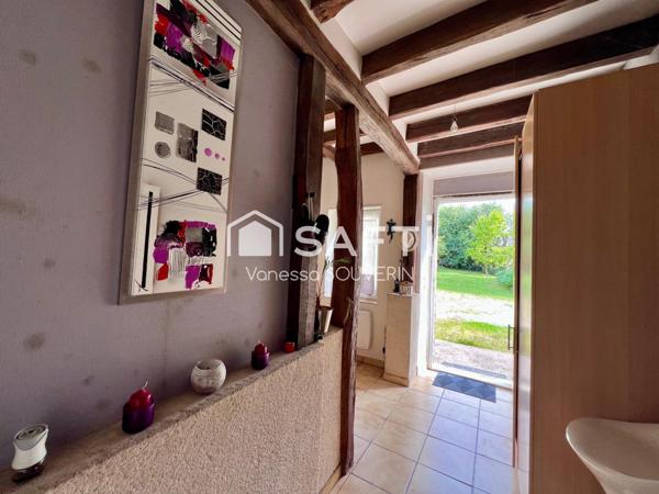 Deux maisons avec grange sur 1780 m2 de terrain