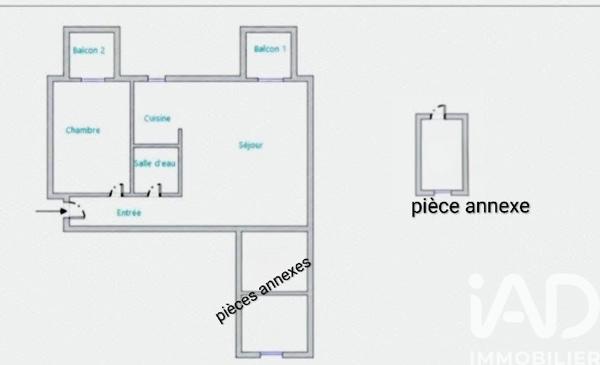 Appartement à vendre 2 pièces 31 m² Paris 17