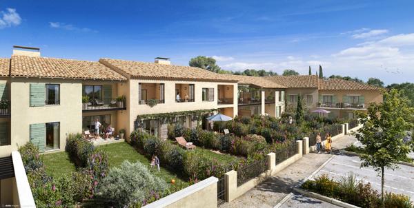 Cucuron, programme immobilier Les Cerisiers , T2 et T3