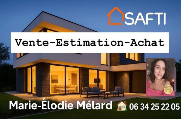 Maison individuelle  familiale 4 chambres + un bureau sur 10,79 ares COSNES-ET-ROMAIN