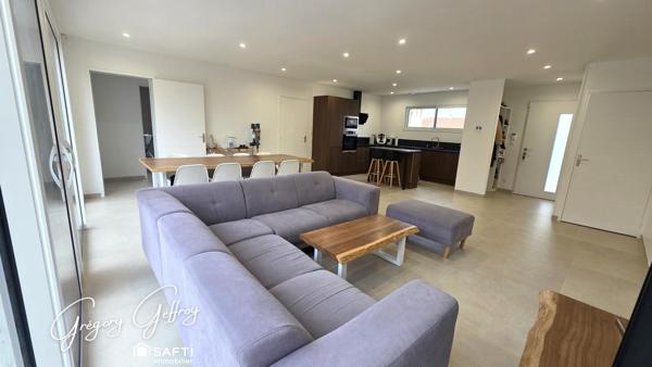 Maison de plain pied + garage