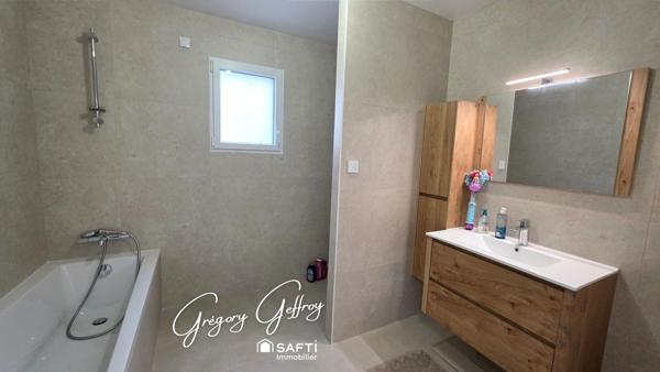 Maison de plain pied + garage