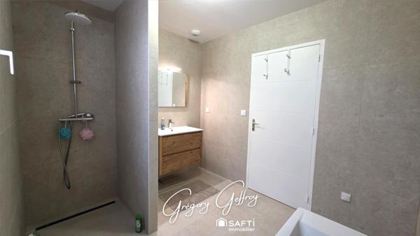 Maison de plain pied + garage