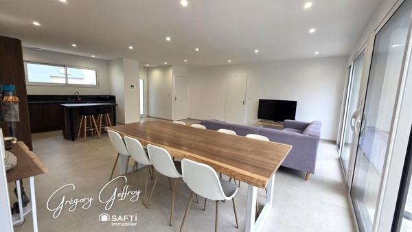 Maison de plain pied + garage