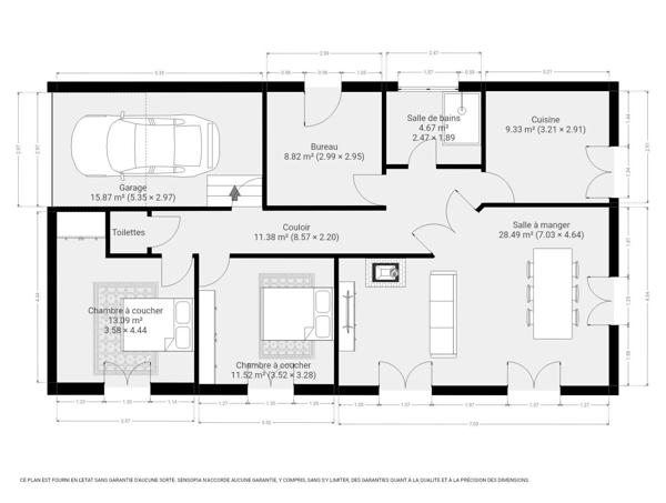 Location                                                      Maison de village
                        
                     4 pièces                      88 m2                     à Le Bugue