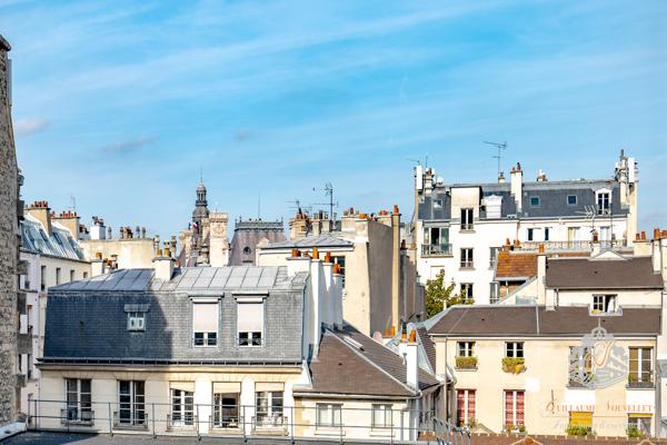 Duplex d’exception - Au pied de la Cathédrale Notre-Dame de Paris (4e) - 100 m² - 2 chambres - Box en sus