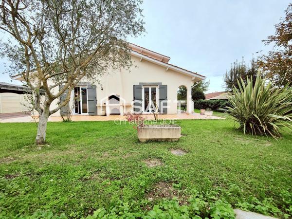 Villa au calme, clim, garage 34m², à 2 pas du Tram