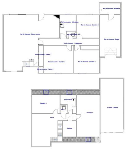 Maison à vendre 6 pièces 135 m² Le Mans