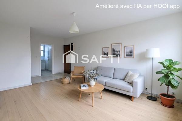 Appartement 2 chambres avec cave et place de parking