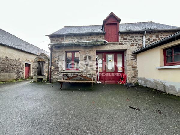 À VENDRE, dépendances à réhabiliter et terrain constructible - 22630 ÉVRAN, 4 pièce(s), 116 m².