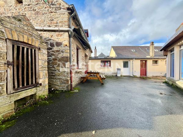 À VENDRE, dépendances à réhabiliter et terrain constructible - 22630 ÉVRAN, 4 pièce(s), 116 m².