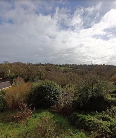 29520 Châteauneuf du Faou maison habitable de suite, 2 chambres salon cuisine vue dégagée