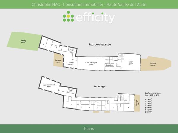 Maison 13 pièces - 670 m² Exclusivité efficity