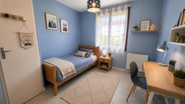 Maison de plain-pied 128m2, 4 chambres, 1 vérandas