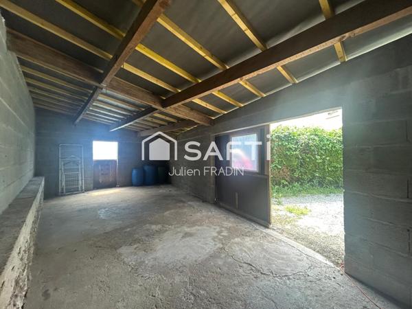 Opportunité à 25 minutes de Nantes - Maison 3 chambres + bureau + dépendance