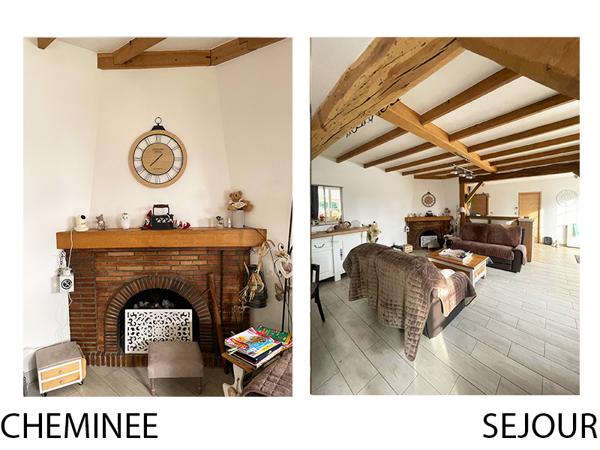 Maison de caractère avec dépendances et grand terrain - Centre-ville EZY-SUR-EURE  (27)