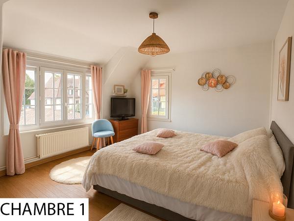 Maison de caractère avec dépendances et grand terrain - Centre-ville EZY-SUR-EURE  (27)