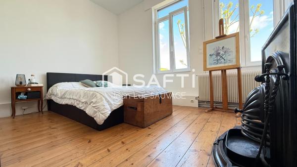 Maison Semi-Bourgeoise centre-ville Avec jardin