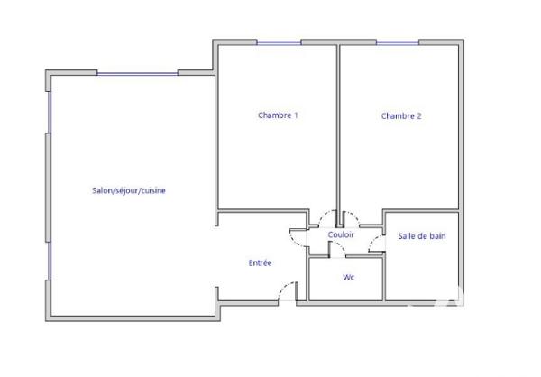 Appartement à vendre 3 pièces 61 m² Corbeil-Essonnes
