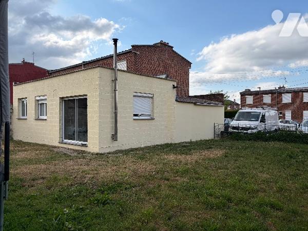 Maison semi individuelle sur une parcelle de 452m²sur la commune de Somain