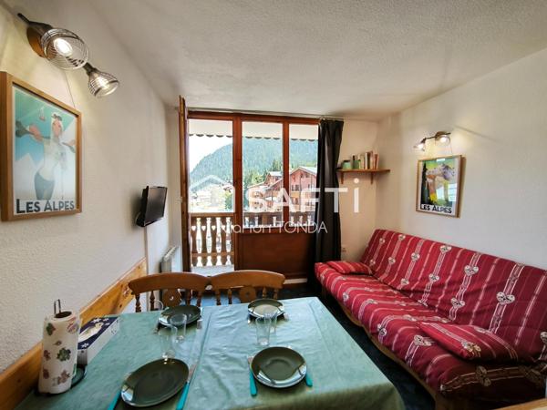 Studio cosy avec vue imprenable