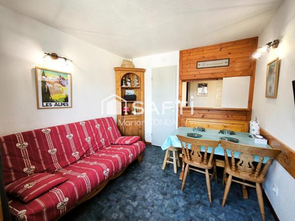 Studio cosy avec vue imprenable