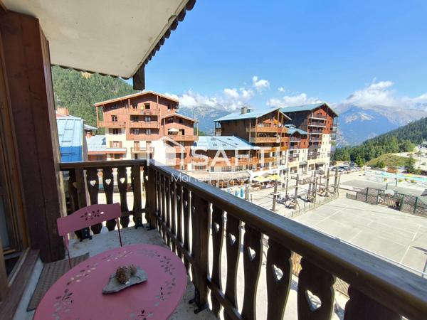 Studio cosy avec vue imprenable