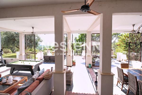 A VENDRE FLAYOSC Propriété 4 chambres 230 m² avec VUE PISCINE GARAGE