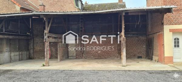 Maison individuelle avec jardin et dépendances proche de toutes commodités, à 2 min de l'axe Saint-Quentin /Laon