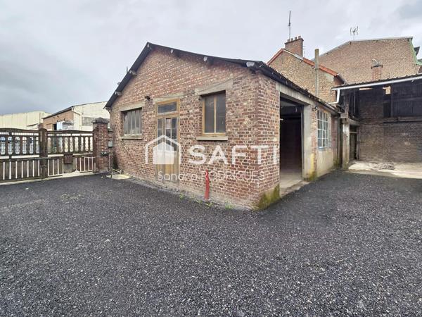 Maison individuelle avec jardin et dépendances proche de toutes commodités, à 2 min de l'axe Saint-Quentin /Laon