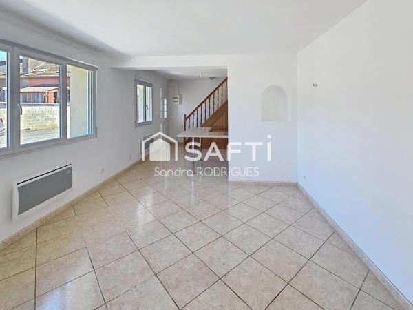 Maison individuelle avec jardin et dépendances proche de toutes commodités, à 2 min de l'axe Saint-Quentin /Laon