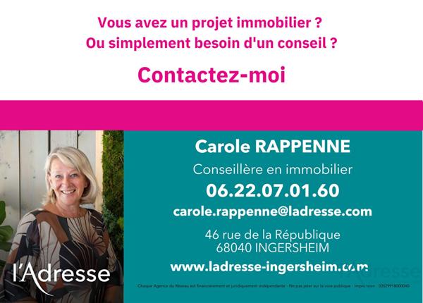 Appartement Buhl 3 pièce(s) 57 m2 - 2 CH - garage - grenier - cave