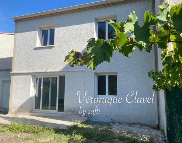 Maison de 101m2  de 2013 avec jardin et garage au calme.