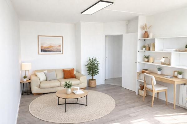 Appartement 3 pièces - 69 m² Exclusivité efficity