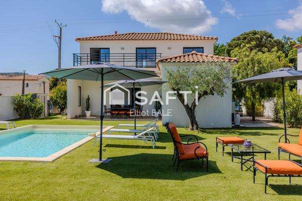 Villa lumineuse à deux pas de Saint-Tropez