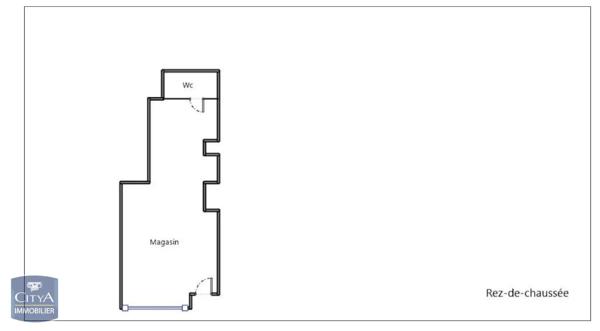 Local commercial à louer 44.96m² Sedan (08200)