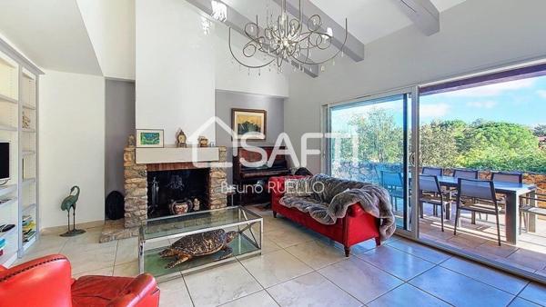 Maison familiale implantée sur 4000 m² à Montesquieu-des-Albères