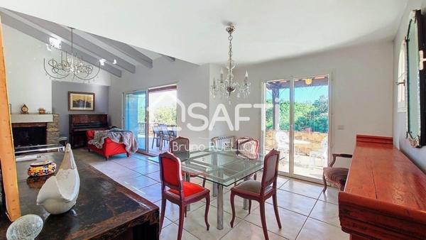 Maison familiale implantée sur 4000 m² à Montesquieu-des-Albères