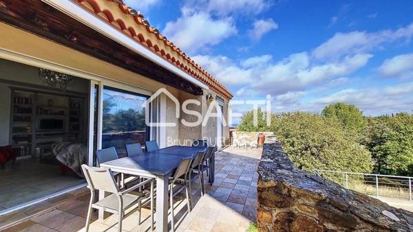 Maison familiale implantée sur 4000 m² à Montesquieu-des-Albères