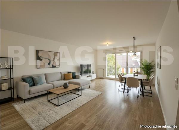 Appartement 3 pièces – 57 m²  - Résidence récente