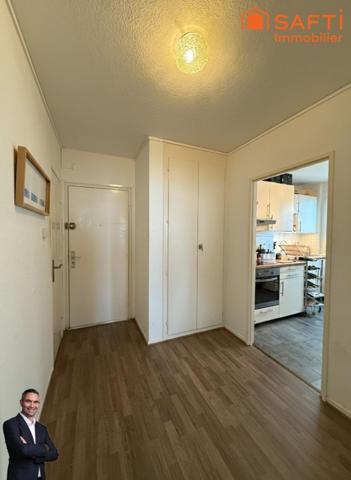 Joli appartement de 2 pièces disposant d'un balcon avec une superbe vue dégagée et une cave !