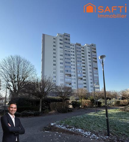 Joli appartement de 2 pièces disposant d'un balcon avec une superbe vue dégagée et une cave !