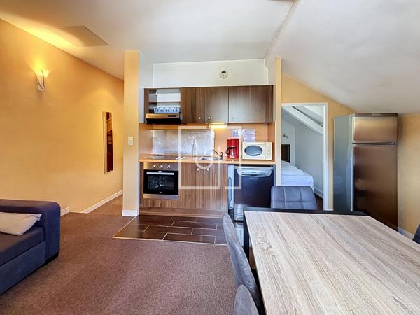 Duplex T3 meublé à vendre avec parking couvert et piscine – dans le château des Magnans à Jausiers