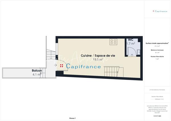 Deux Appartements loués à vendre ALBERTVILLE (73)
