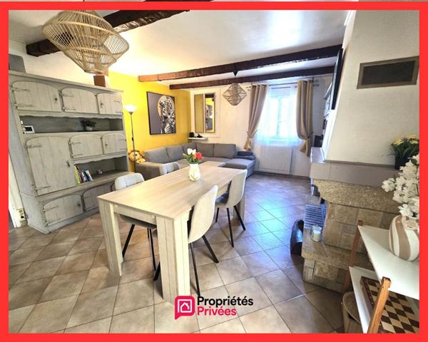 93270 SEVRAN - Secteur FREINVILLE -Maison 6 pièces 127.50 m² - 4 chambres - 1Bureau - Jardin