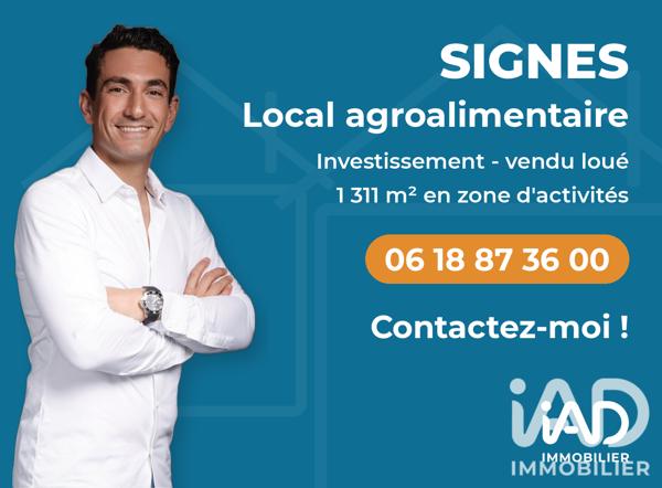 Murs commerciaux  à vendre 1 311 m² Signes